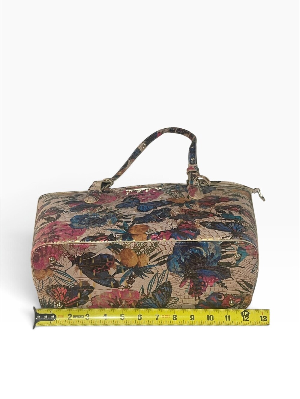 Brahmin Medium Asher Tote Butterfly Bag - Picture 12 of 13